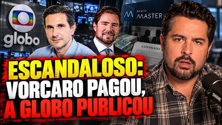 ESCÂNDALO: VORCARO PAGOU, A GLOBO PUBLICOU