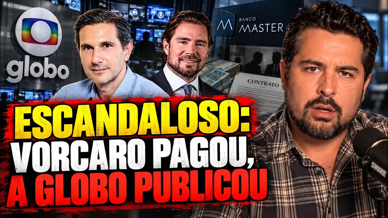 ESCÂNDALO: VORCARO PAGOU, A GLOBO PUBLICOU ESCÂNDALO: VORCARO PAGOU, A GLOBO PUBLICOU