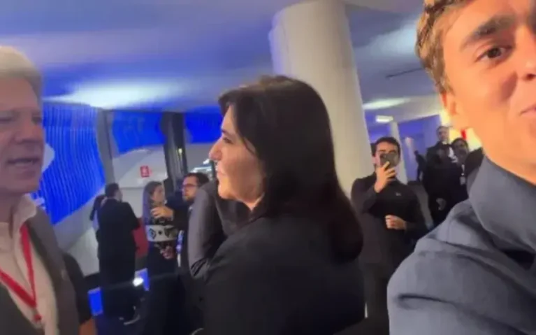 Nikolas chama Haddad e Tebet de ‘desempregados’ nos bastidores de debate