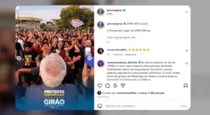 Esquerda tenta impedir ato na UFRN contra reeleição de Lula