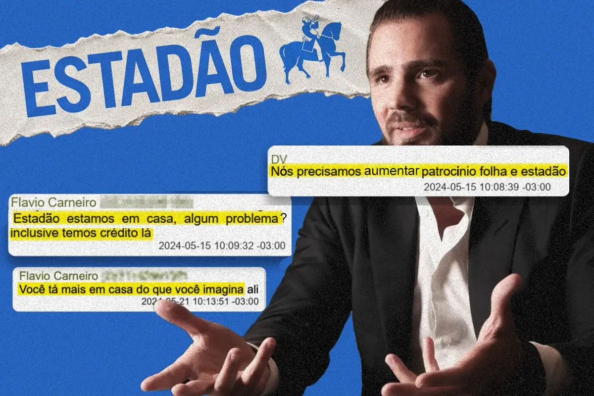 No “Estadão estamos em casa, temos crédito lá”, disse sócio a Daniel Vorcaro